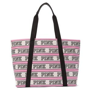 Victoria's Secret Pink Canvas Tote Bag